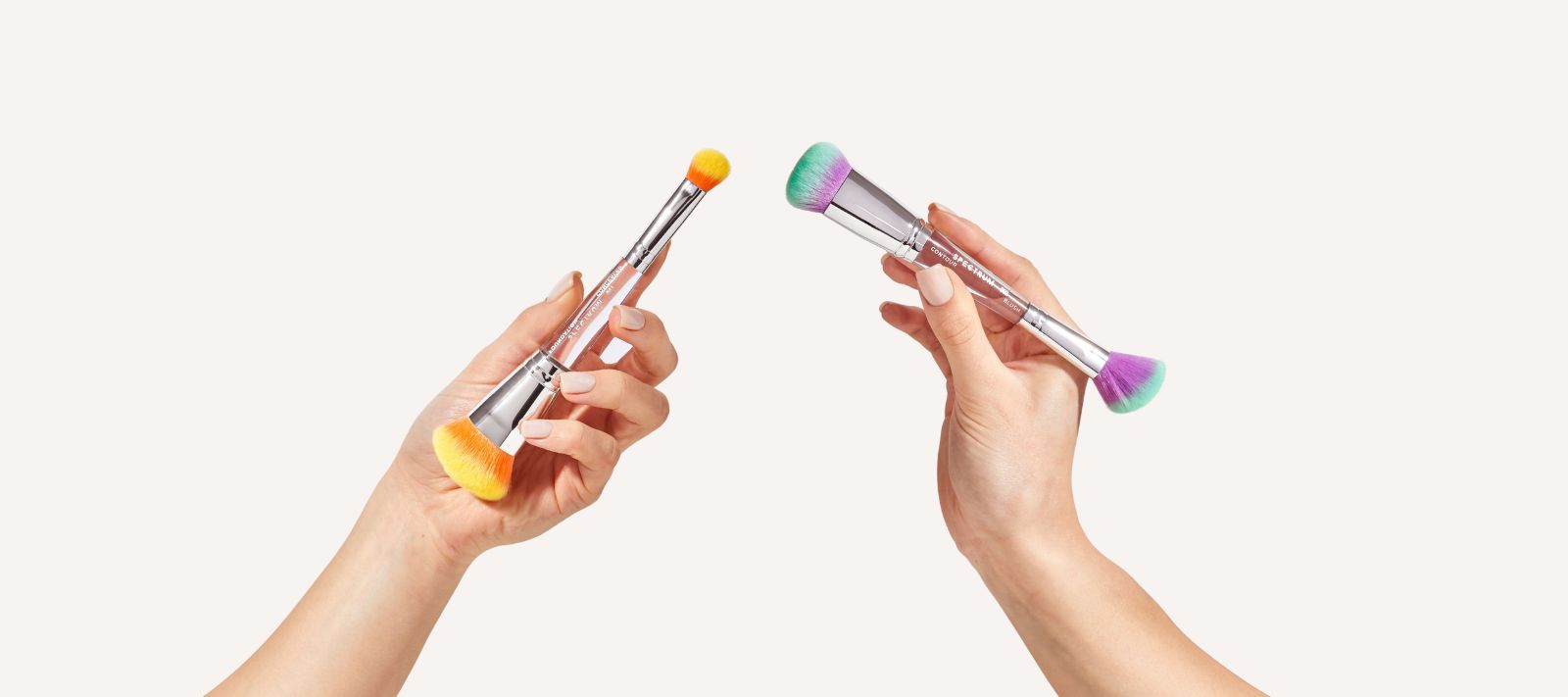 Dual-Ended Makeup Brushes