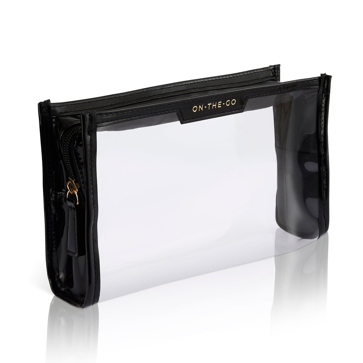 Estuche Mediano de Maquillaje "On the Go" Negro