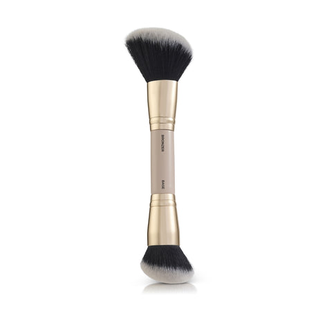 Brocha de doble punta para bronceador y base de maquillaje "The Complexion"