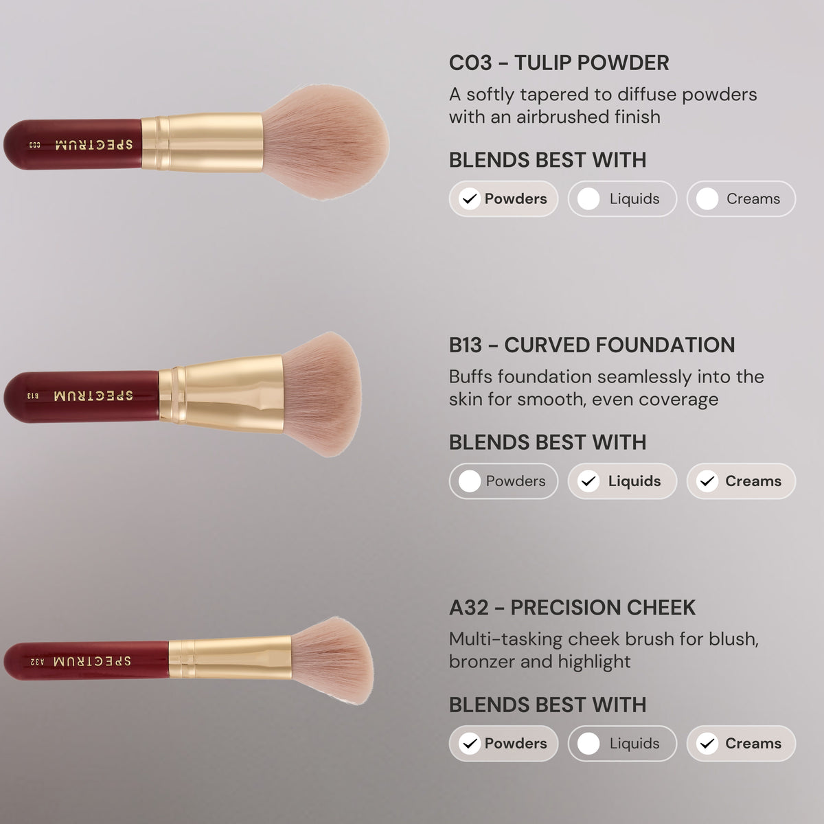 Little Luxuries 6 Piece Mini Brush Set