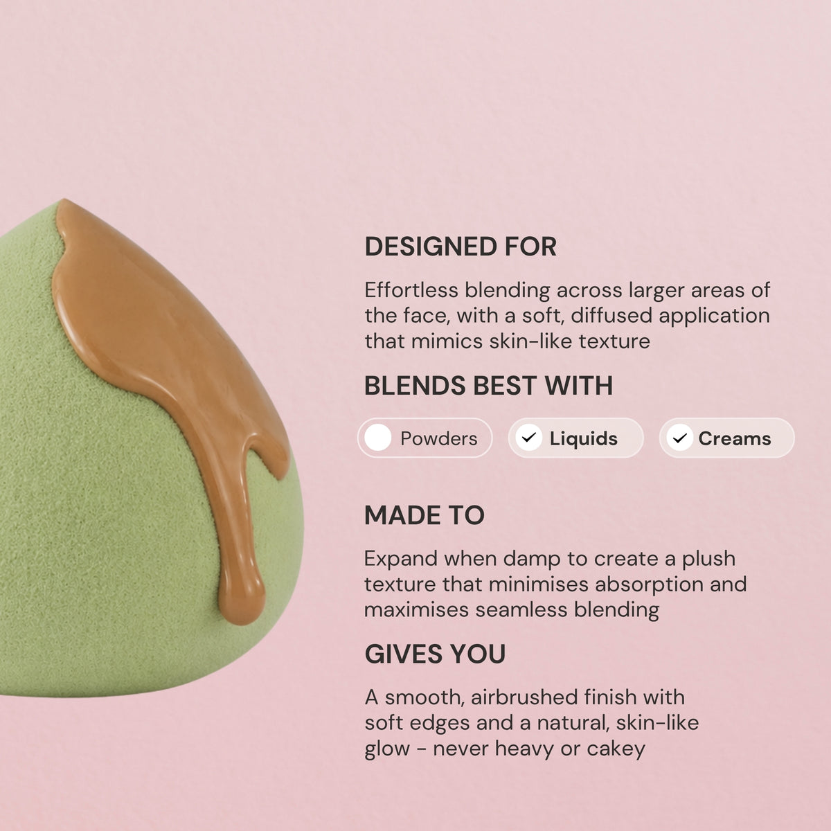 Juego de 4 Esponjas Matcha