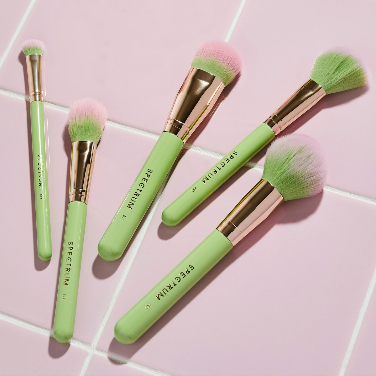 Set de brochas de maquillaje de 5 piezas Matcha