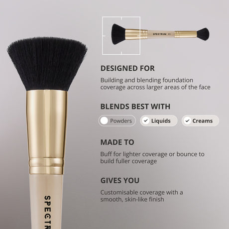 El pincel de doble punta Buff & Blend