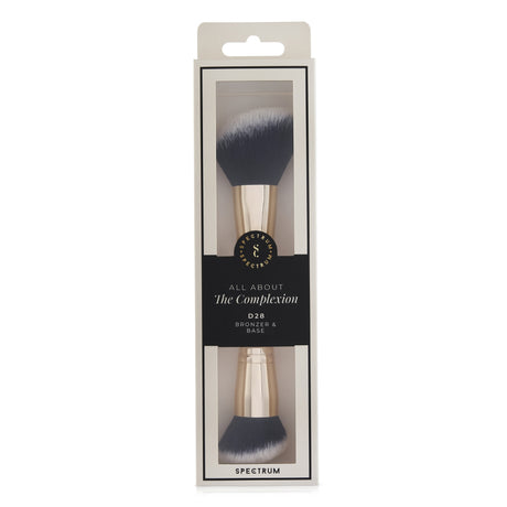 Brocha de doble punta para bronceador y base de maquillaje "The Complexion"