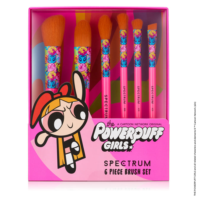 The Powerpuff Girls Blossom 6 Piece Brush Set