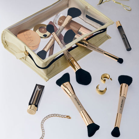 Neceser grande de maquillaje Crema