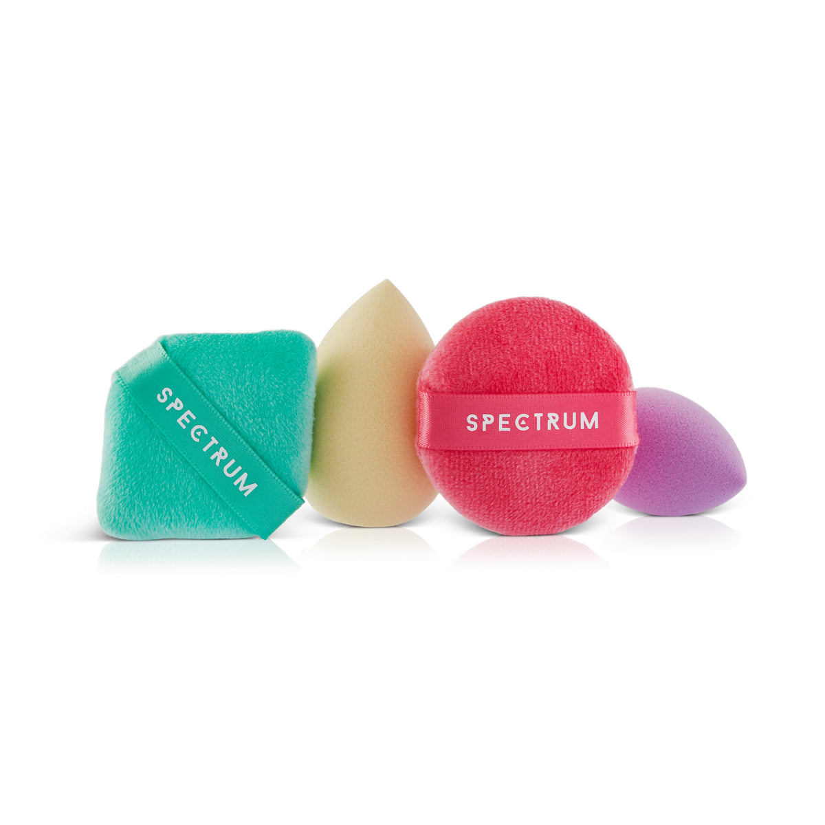 Grand Brush Hotel Carry on Complexion 4 Piece Puff and Sponge Set
