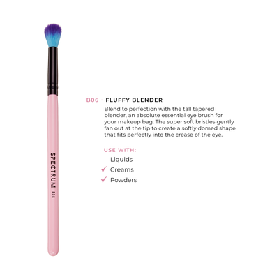 B06 - Tall Tapered Blender Makeup Brush