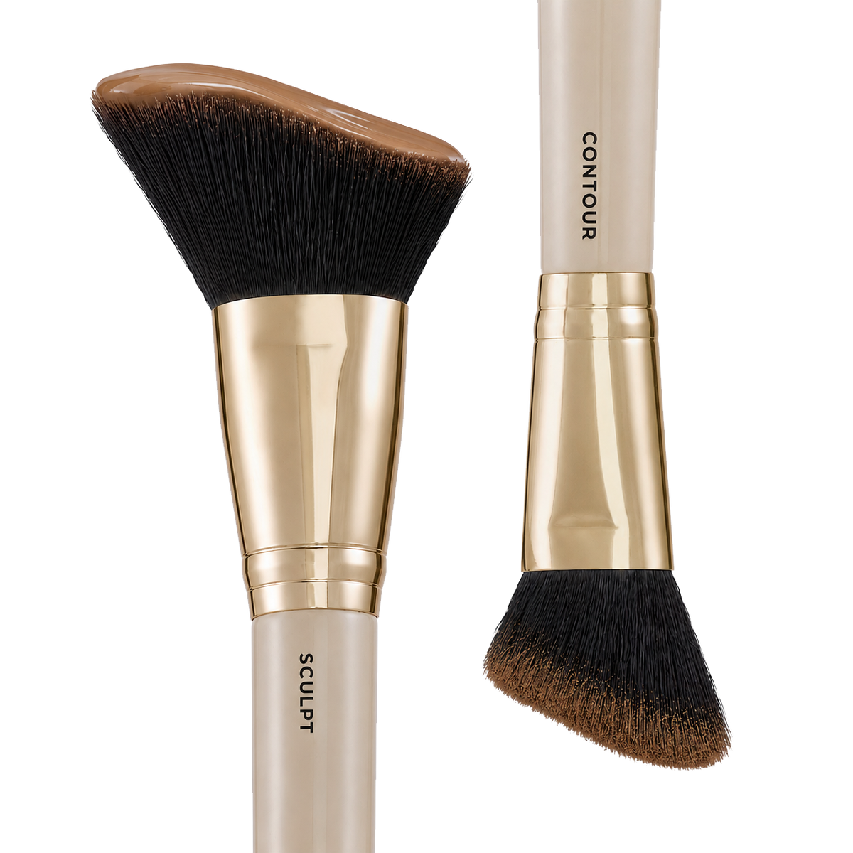 El pincel de doble punta Sculpt & Contour