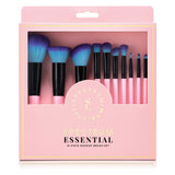 Set de 10 Brochas Esenciales de Maquillaje
