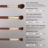 Set de 20 brochas de maquillaje Pantherine Pro