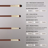 Set de 20 brochas de maquillaje Pantherine Pro