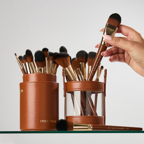 Set de 20 brochas de maquillaje Pantherine Pro
