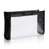 Estuche Mediano de Maquillaje "On the Go" Negro