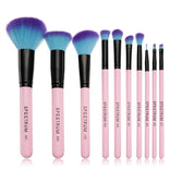 Set de 10 Brochas Esenciales de Maquillaje