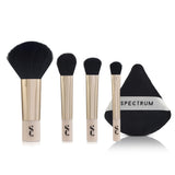 Todo sobre el pincel: juego de 4 piezas de brochas y borlas de maquillaje 'The Flawless Minis'