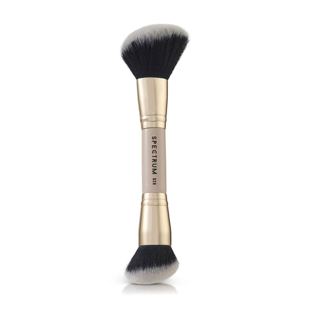 Brocha de doble punta para bronceador y base de maquillaje "The Complexion"