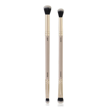 'The Eyes' 2-piece Dual-Ended Eye Brush Set
