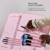 Toalla de secado para brochas de maquillaje