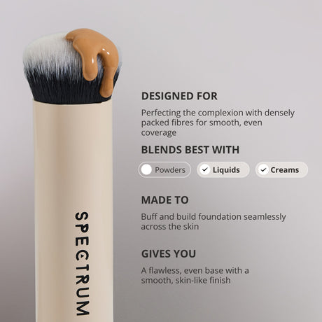 'The Blur and Set' Luxe Foundation and Powder Brush Duo