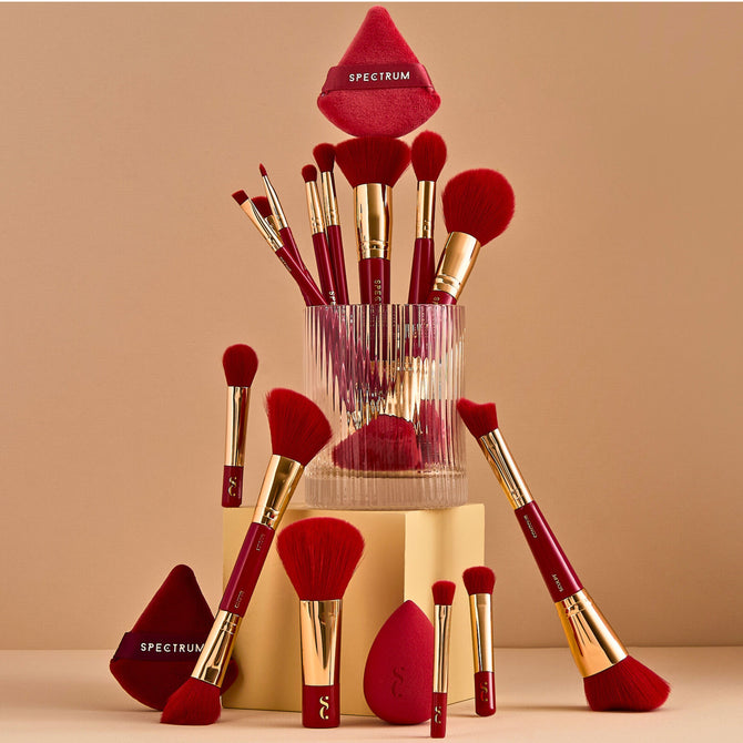 The Complete Very Cherry Makeup Brush Bundle