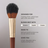 Brocha de base rocío Pantherine D04