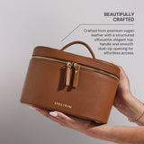 Pantherine Beautcase and 12 Piece Brush Set