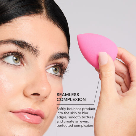 Esponja de Maquillaje Rosa para Difuminar