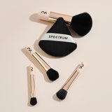 Todo sobre el pincel: juego de 4 piezas de brochas y borlas de maquillaje 'The Flawless Minis'