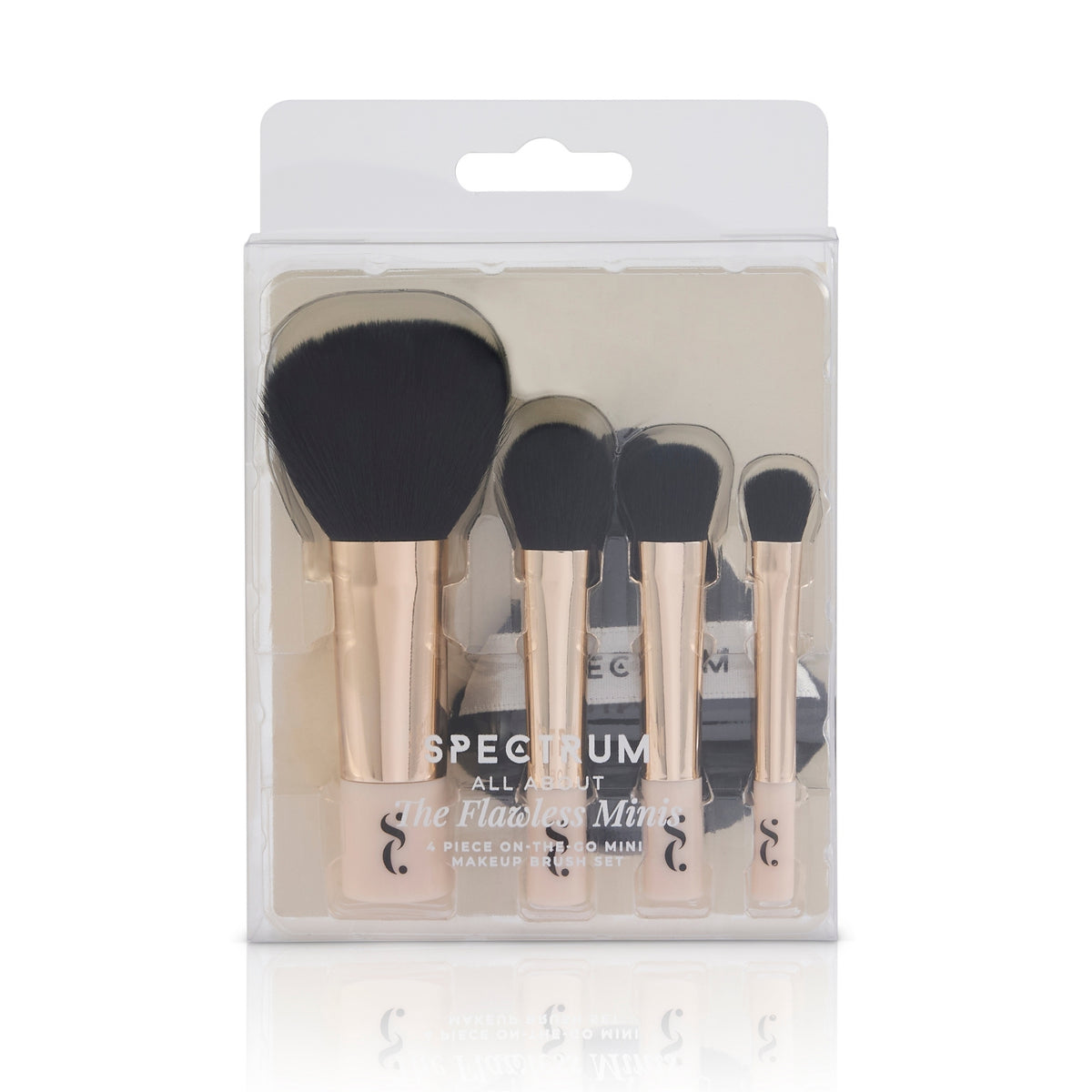 Todo sobre el pincel: juego de 4 piezas de brochas y borlas de maquillaje 'The Flawless Minis'
