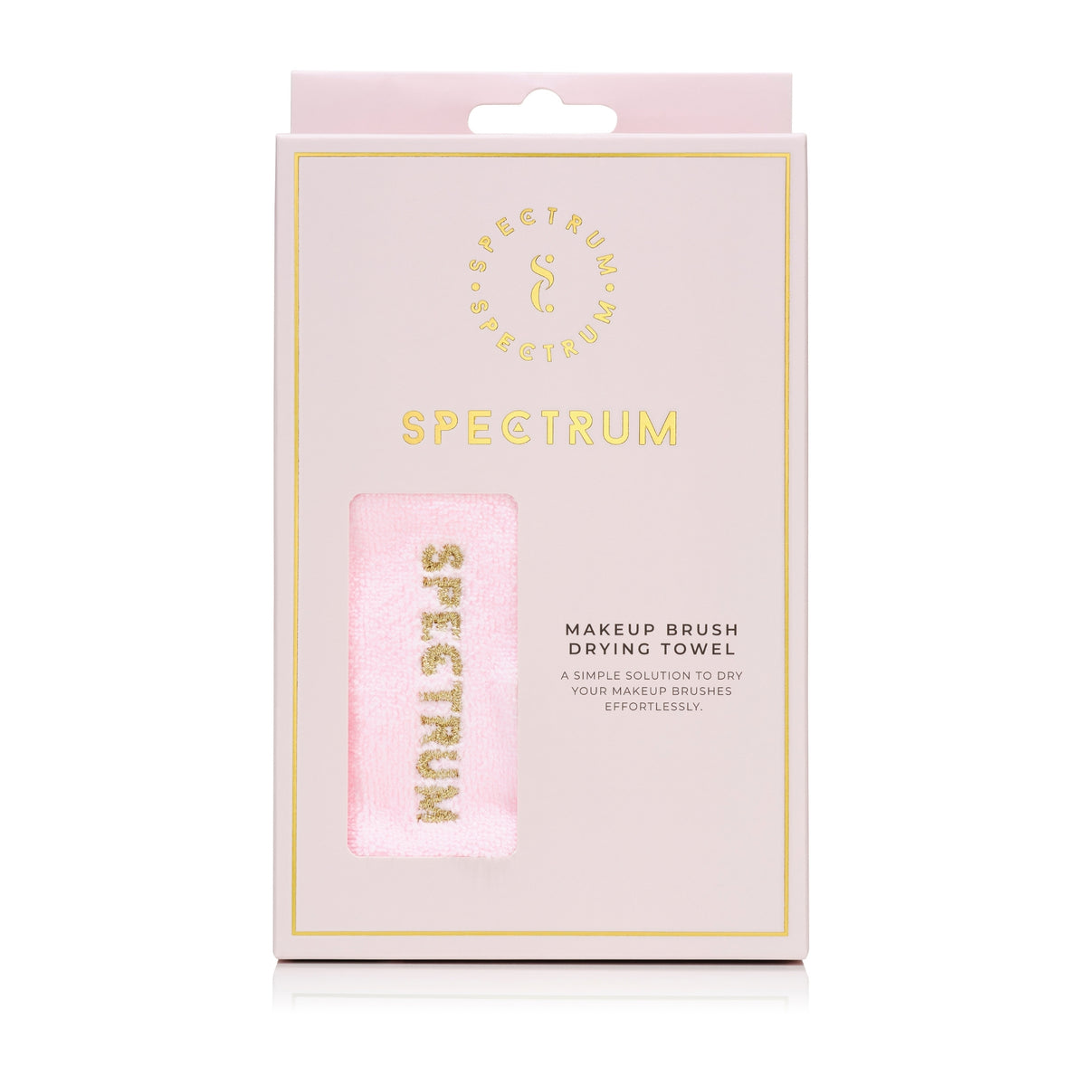 Toalla de secado para brochas de maquillaje