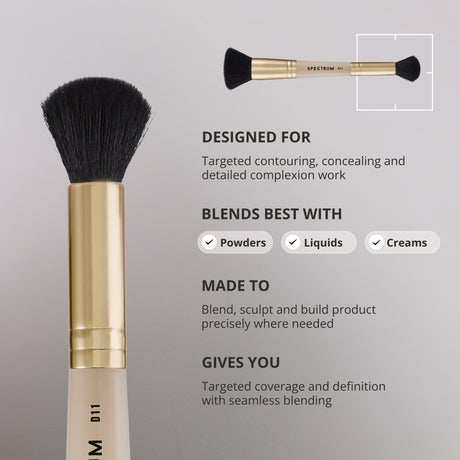 El pincel de doble punta Buff & Blend
