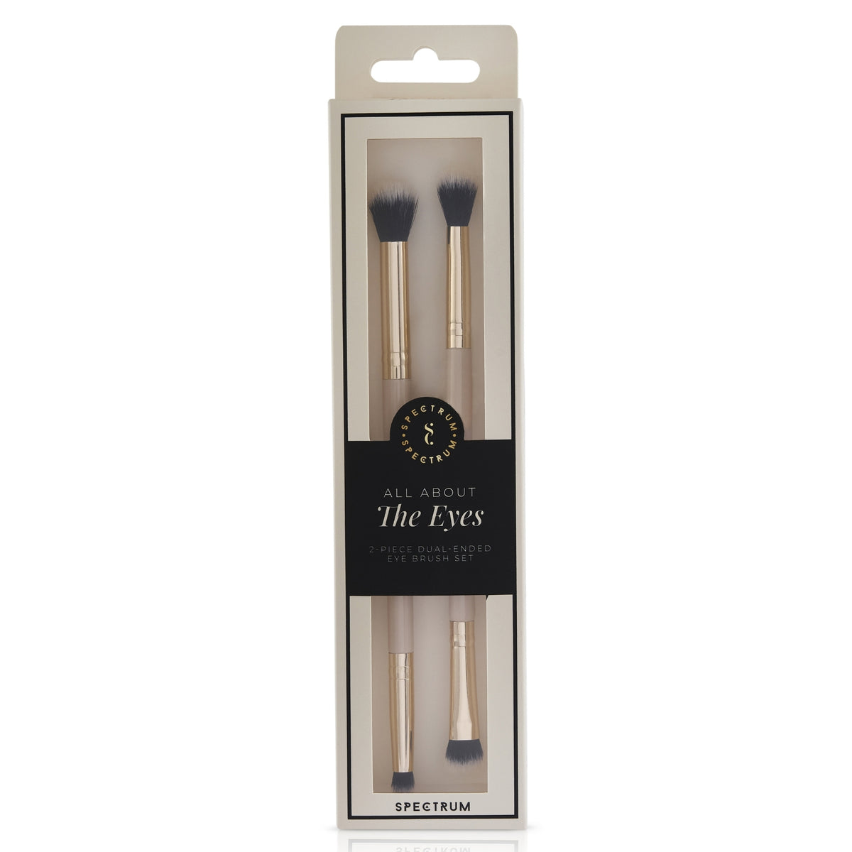 Juego de brochas de doble punta de 2 piezas 'The Eyes'