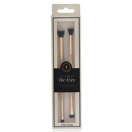 'The Eyes' 2-piece Dual-Ended Eye Brush Set