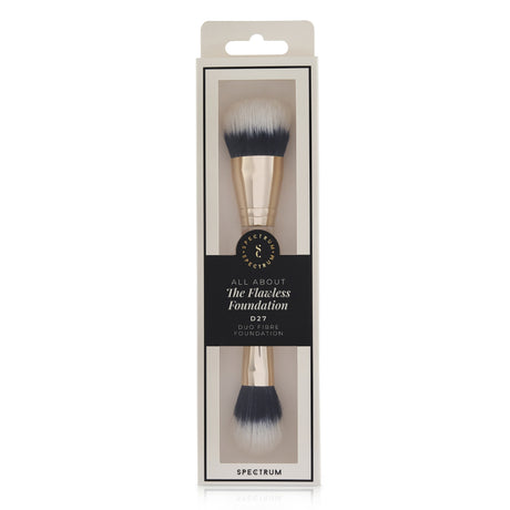 Brocha de doble fibra y doble extremo 'The Flawless Foundation'
