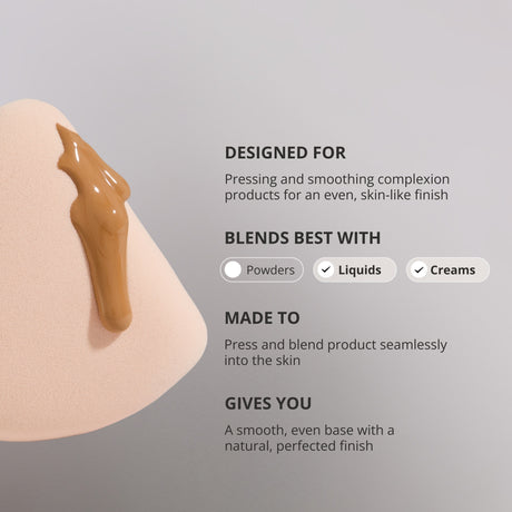 Todo sobre la borla de doble textura Smooth & Set