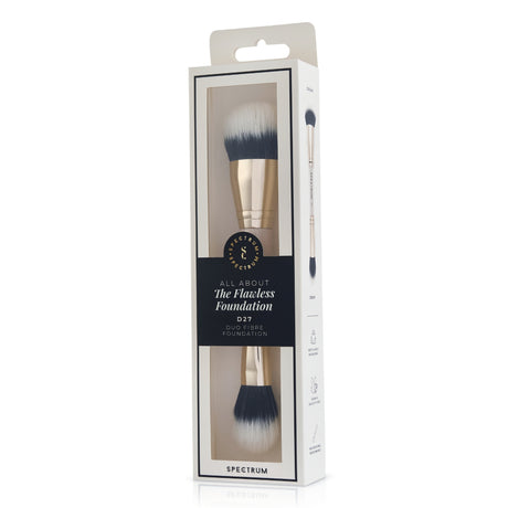 Brocha de doble fibra y doble extremo 'The Flawless Foundation'