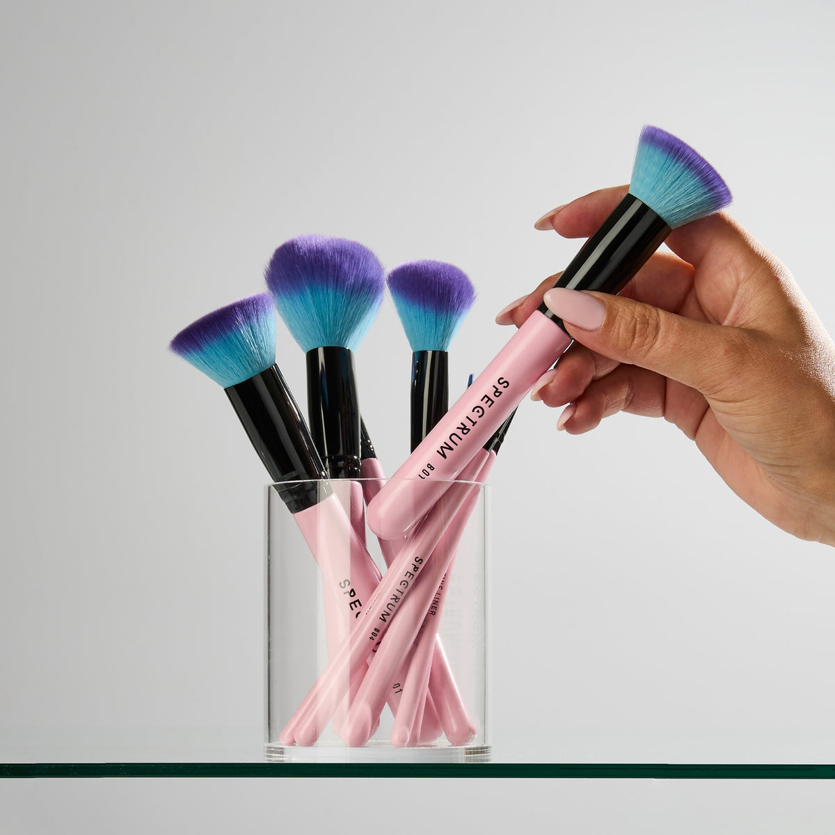 Set de 10 Brochas Esenciales de Maquillaje