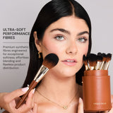 Set de 20 brochas de maquillaje Pantherine Pro