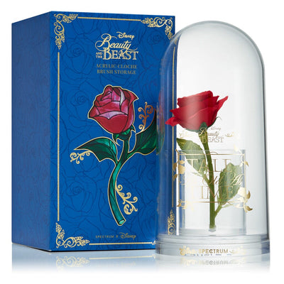 Beauty & The Beast Rose Cloche Storage