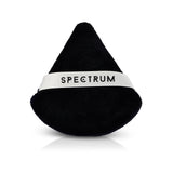 Juego de 2 borlas de terciopelo negro para polvos