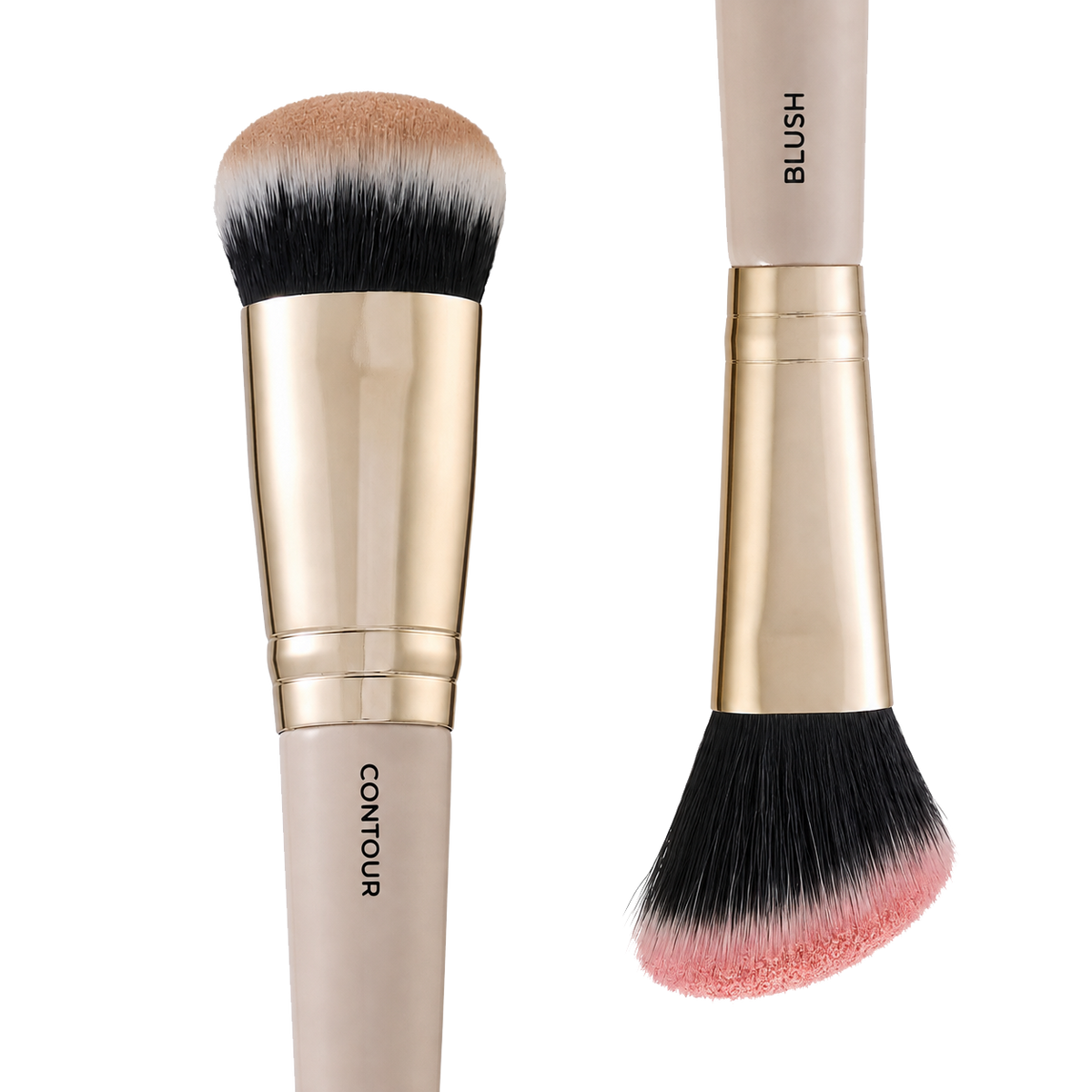 Brocha Doble para Contorno y Colorete "The Cheek"