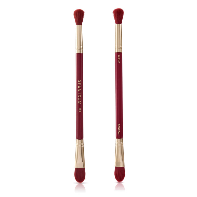 Very Cherry 10 Piece Makeup Brush, Sponge and Puff Set