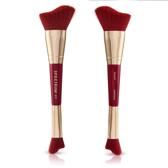 Very Cherry 10 Piece Makeup Brush, Sponge and Puff Set