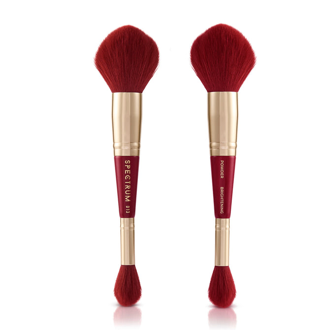 Very Cherry 10 Piece Makeup Brush, Sponge and Puff Set