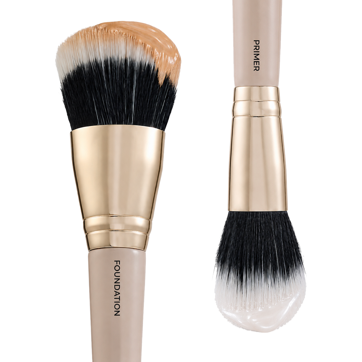 Brocha de doble fibra y doble extremo 'The Flawless Foundation'