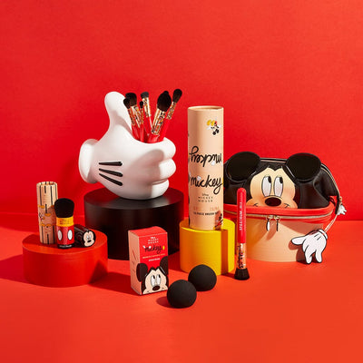 Set Maquillaje Brochas y Neceser Viaje Mickey Mouse Disney