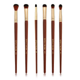 Juego de 6 brochas de maquillaje de ojos Pantherine