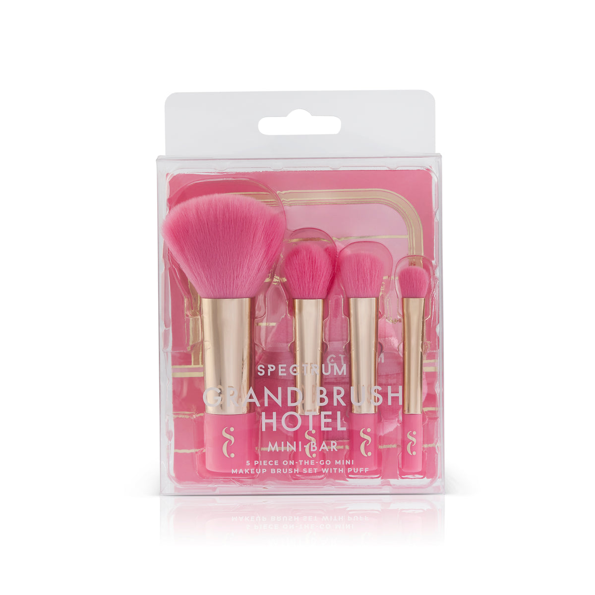 Grand Brush Hotel Mini Bar 4 Piece Mini Brush Set