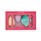 Grand Brush Hotel Carry on Complexion 4 Piece Puff and Sponge Set